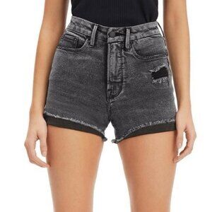 Good American Good Curve High Waist Shorts 10/30
